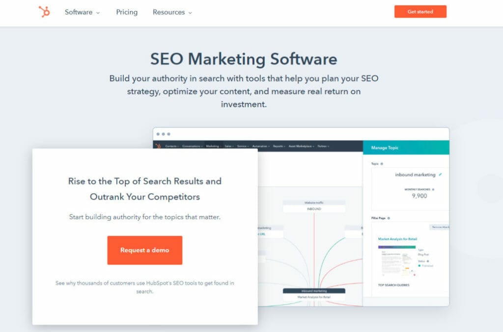 AI Marketing Tool: HubspotSEO